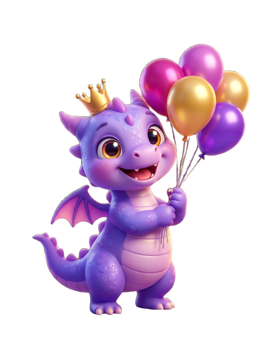 Fagulha, o dragão mascote do Magic Kingdom